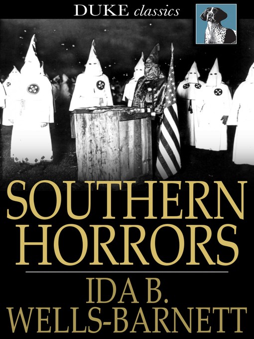 Title details for Southern Horrors by Ida B. Wells - Available